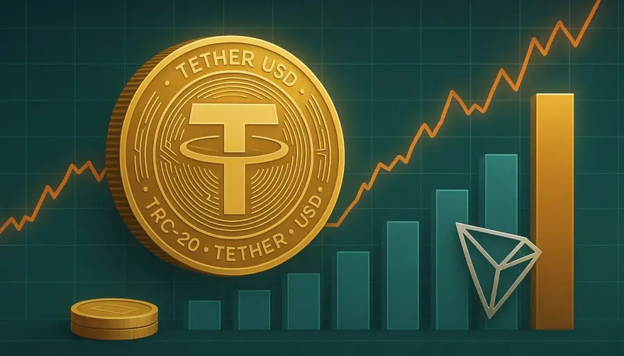 Tron Jadi Penguasa USDT di 2025, Pencetakan Naik 38% dari Rekor Sebelumnya