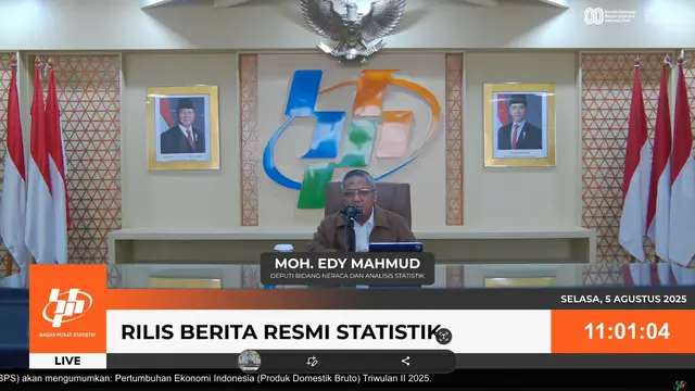 Ekonomi Indonesia Tumbuh 5,12% di Kuartal II 2025