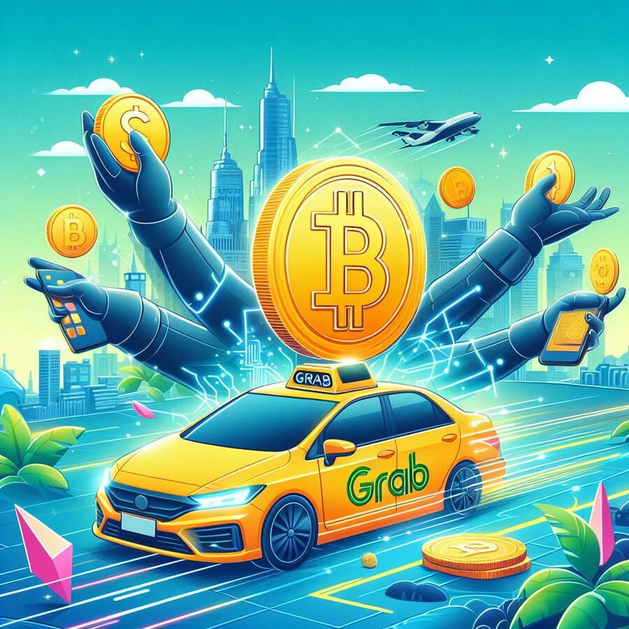 Sekarang Grab Bisa Dibayar Pakai Bitcoin dan Ethereum
