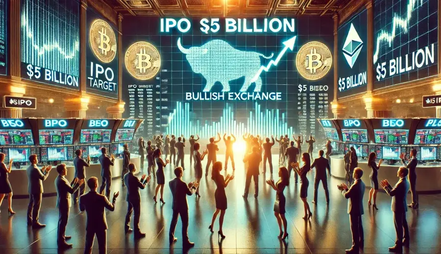 Bursa Kripto Bullish Bidik IPO Senilai 5 Miliar Dolar AS