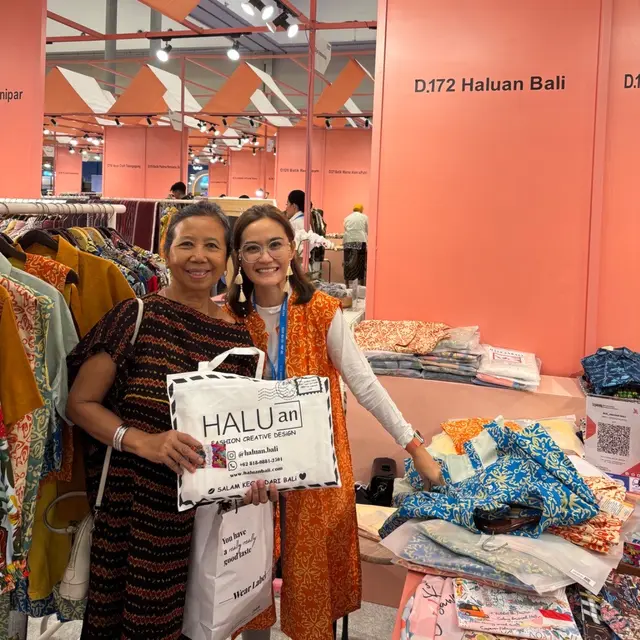 Pengusaha Muda Bali Go Internasional Lewat Fashion Digital dan Dukungan Pameran BRI