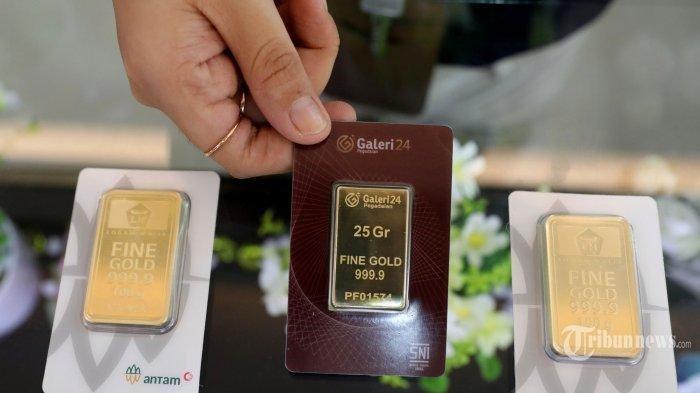 Harga Emas Antam Turun Rp2.000 pada 1 September 2025, Simak Detailnya