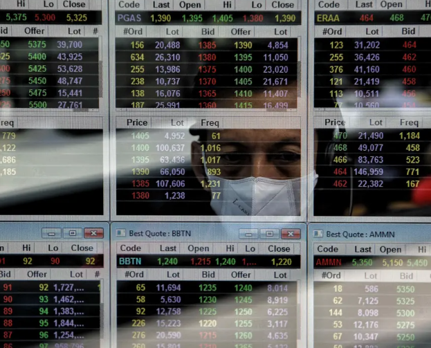 IHSG Dibuka Menguat, 523 Saham Hijau