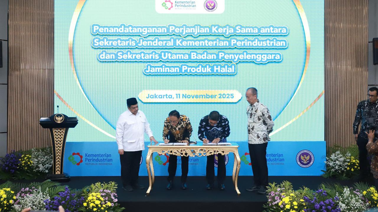 BPJPH dan Kemenperin Percepat Sertifikasi Halal untuk Produk Industri