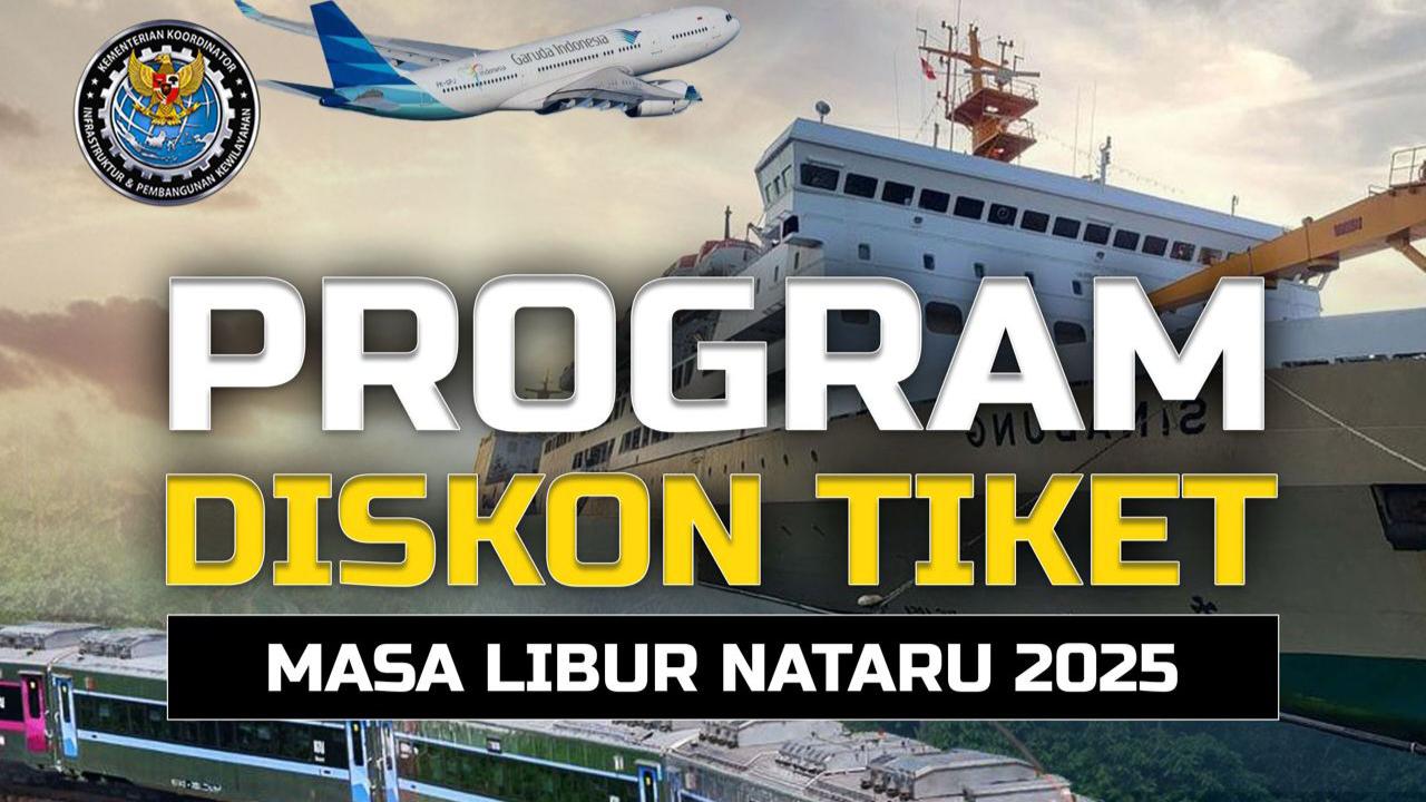 Daftar Diskon Tiket Pesawat hingga Kereta Api untuk Libur Natal & Tahun Baru