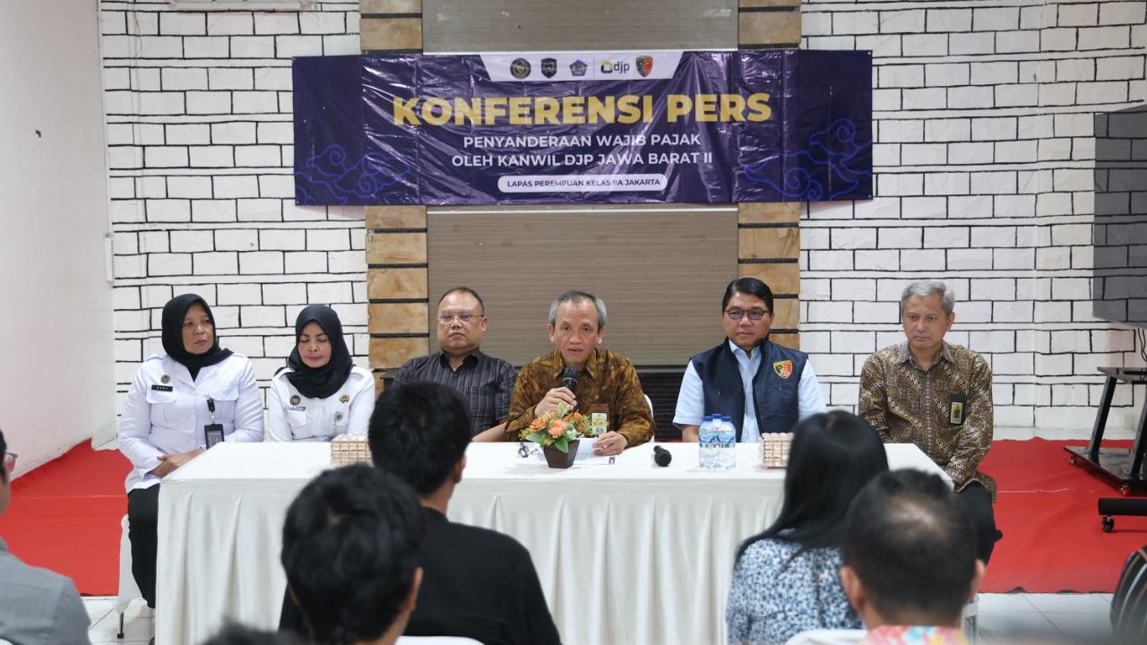 DJP Jawa Barat II Tahan Penunggak Pajak Rp 21 Miliar