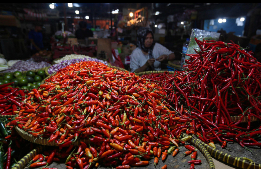 Harga Cabai Rawit Merah Tembus Rp 79.550 per Kg Hari Ini
