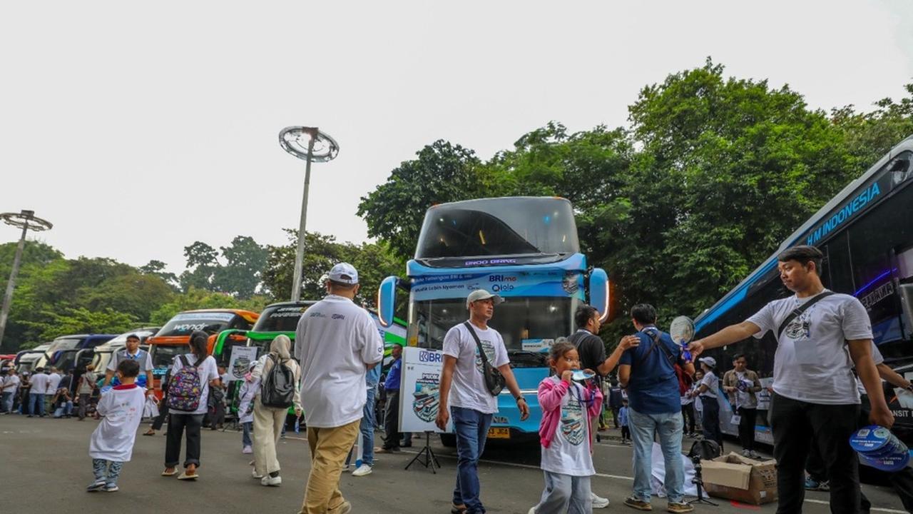 BRI Siapkan 175 Bus Gratis untuk Mudik Lebaran 2026