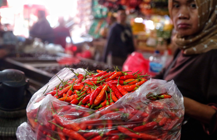 Kenaikan Harga Cabai Rawit Merah Berlanjut, Sentuh Rp 72.500 per Kg