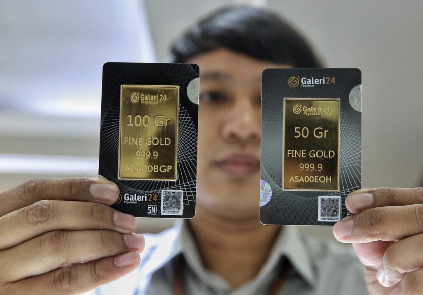 Harga Emas Pegadaian 29 Mei 2026 Kompak Turun, UBS Catat Penurunan Terdalam