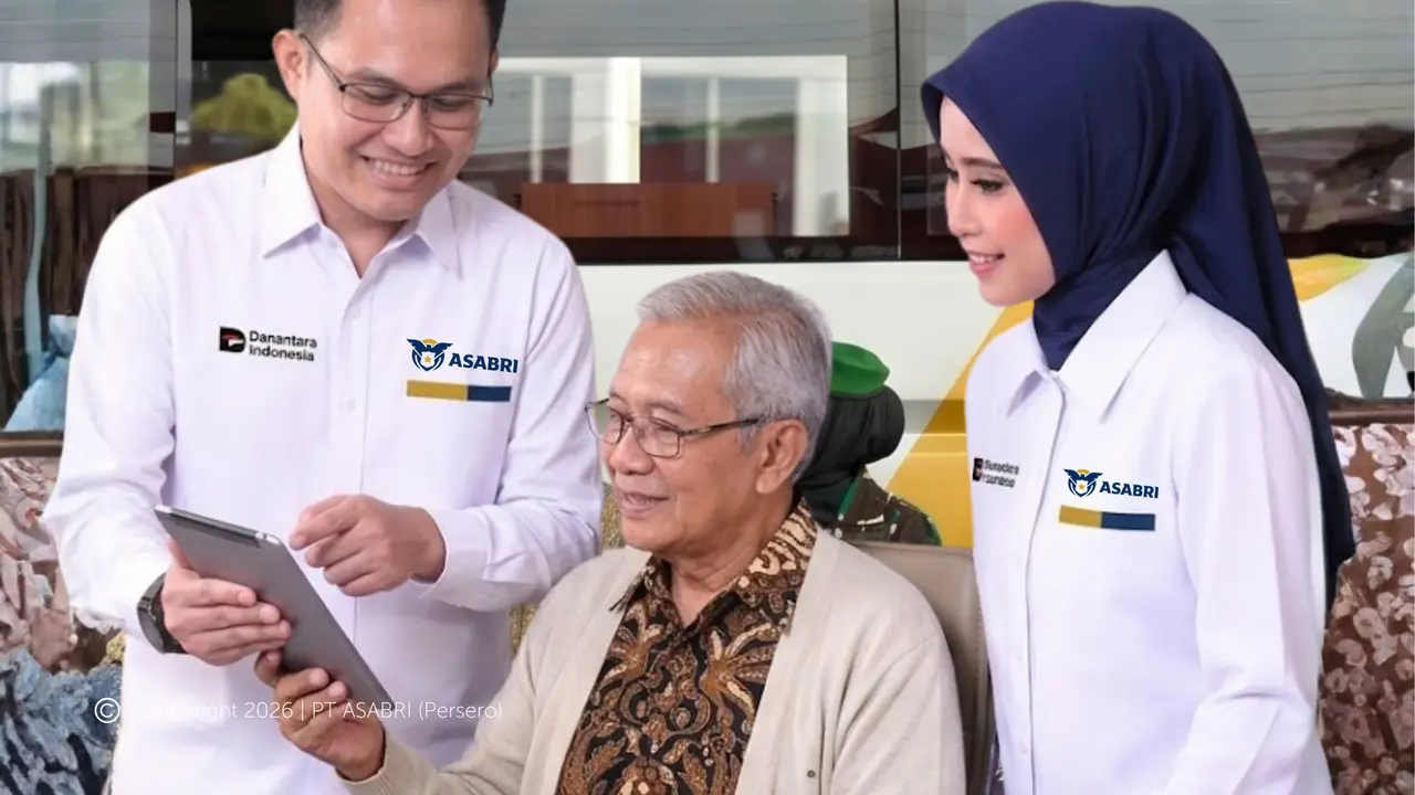 ASABRI Distribusikan Gaji ke-13 untuk Pensiunan Sebesar Rp 1,4 Triliun