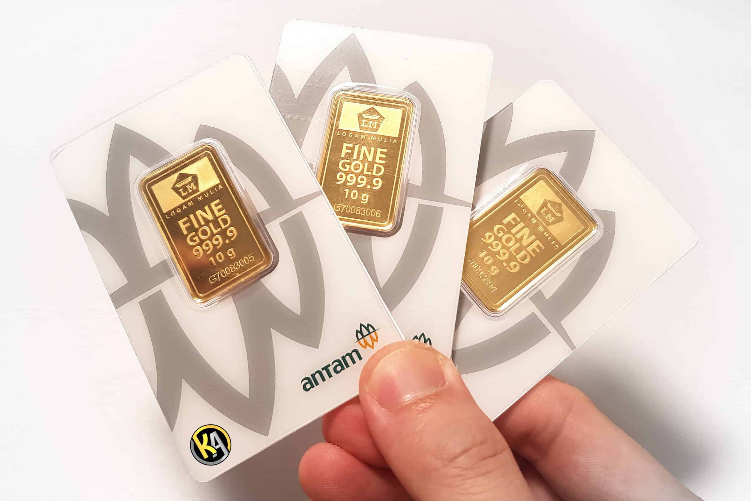 Harga Emas Antam Hari Ini, Cek Daftar Lengkap dari 0,5 Gram hingga 1 Kg