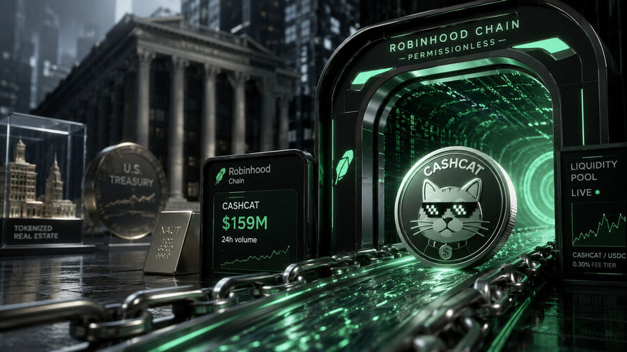 Robinhood Resmi Luncurkan Blockchain Layer-2, Meme Coin Bertema Kucing Langsung Tembus Valuasi US$150 Juta