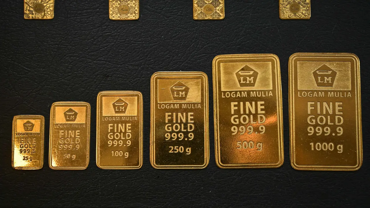 Buyback Emas Antam Merosot Rp 42.000 Hari Ini
