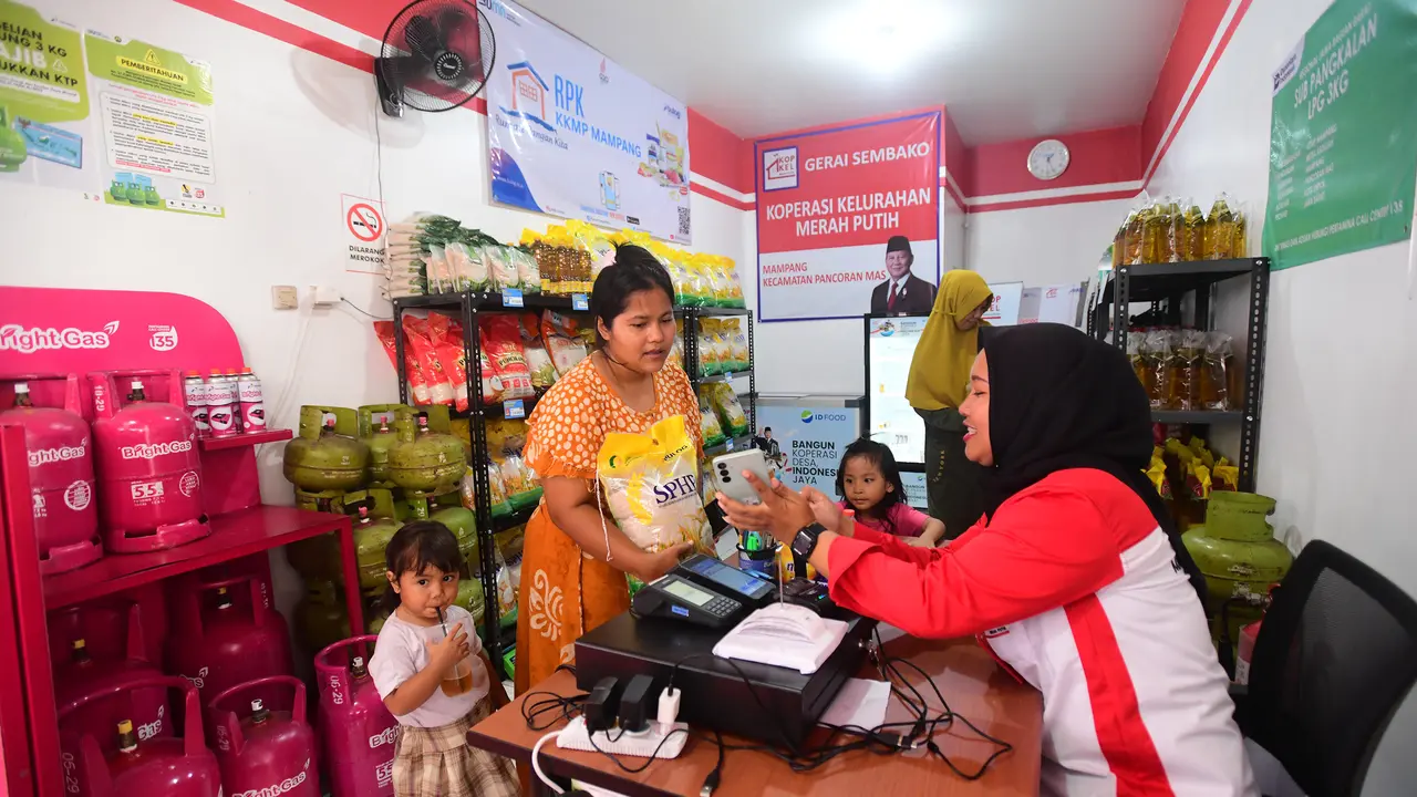 Transaksi Koperasi Merah Putih Capai Rp179 Miliar, Beras Jadi Produk Terlaris