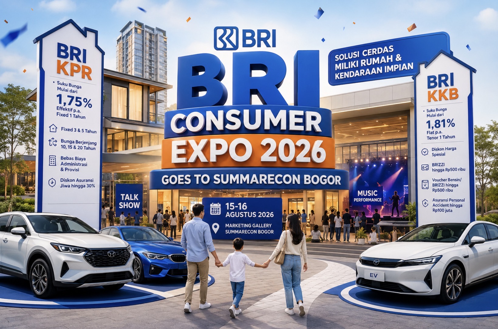 Ingin Punya Rumah dan Mobil Impian? Cek Promo BRI KPR & KKB di Consumer Expo 2026