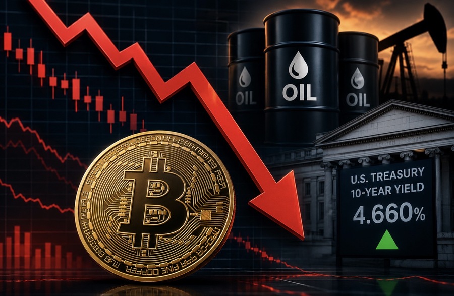 Bitcoin Turun di Bawah $63.000, Harga Minyak dan Imbal Hasil Obligasi Meningkat