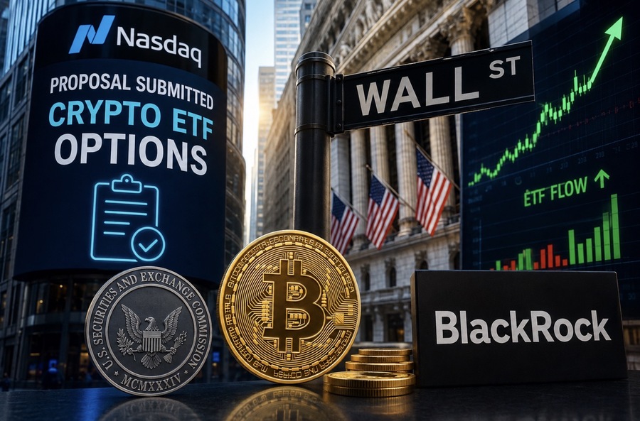 Nasdaq Mendorong Peluncuran Opsi ETF Kripto agar Lebih Mudah
