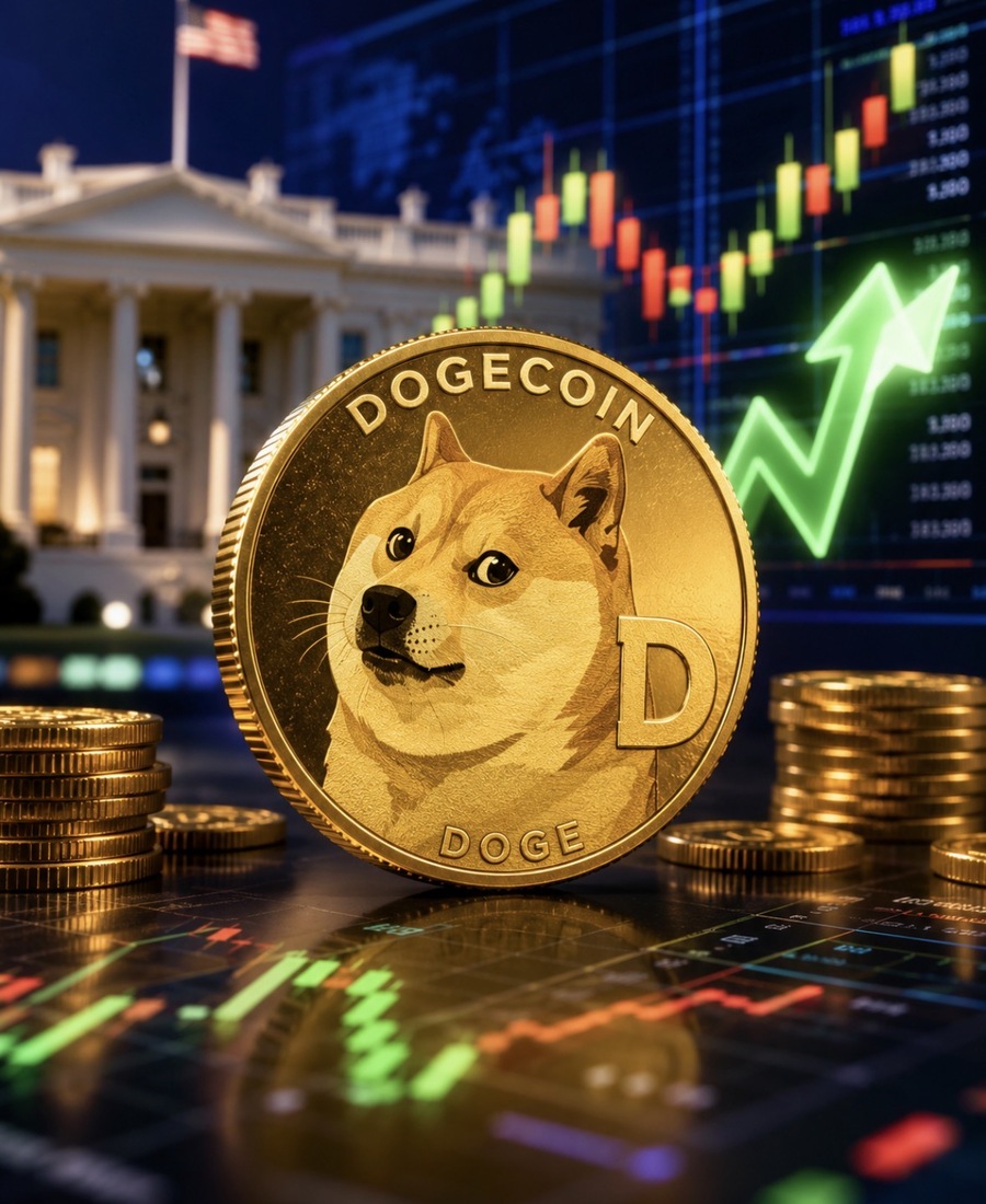 Prediksi Harga Dogecoin Jelang Pertemuan Kripto Trump di Gedung Putih