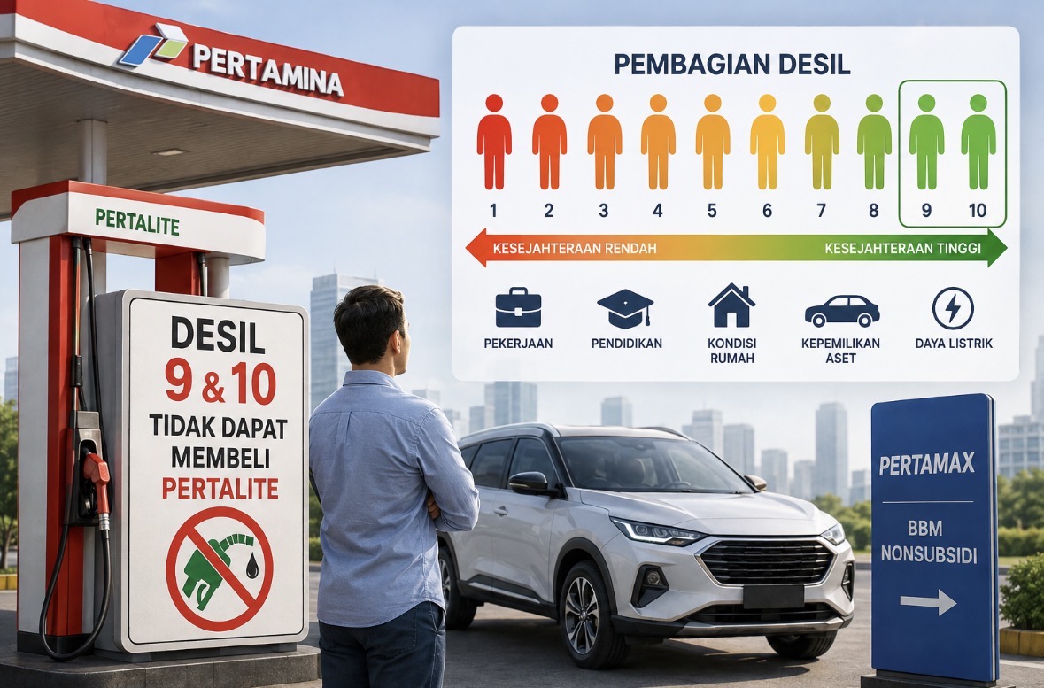 Desil 9-10 Terancam Tak Bisa Beli Pertalite, Apa Itu Desil?