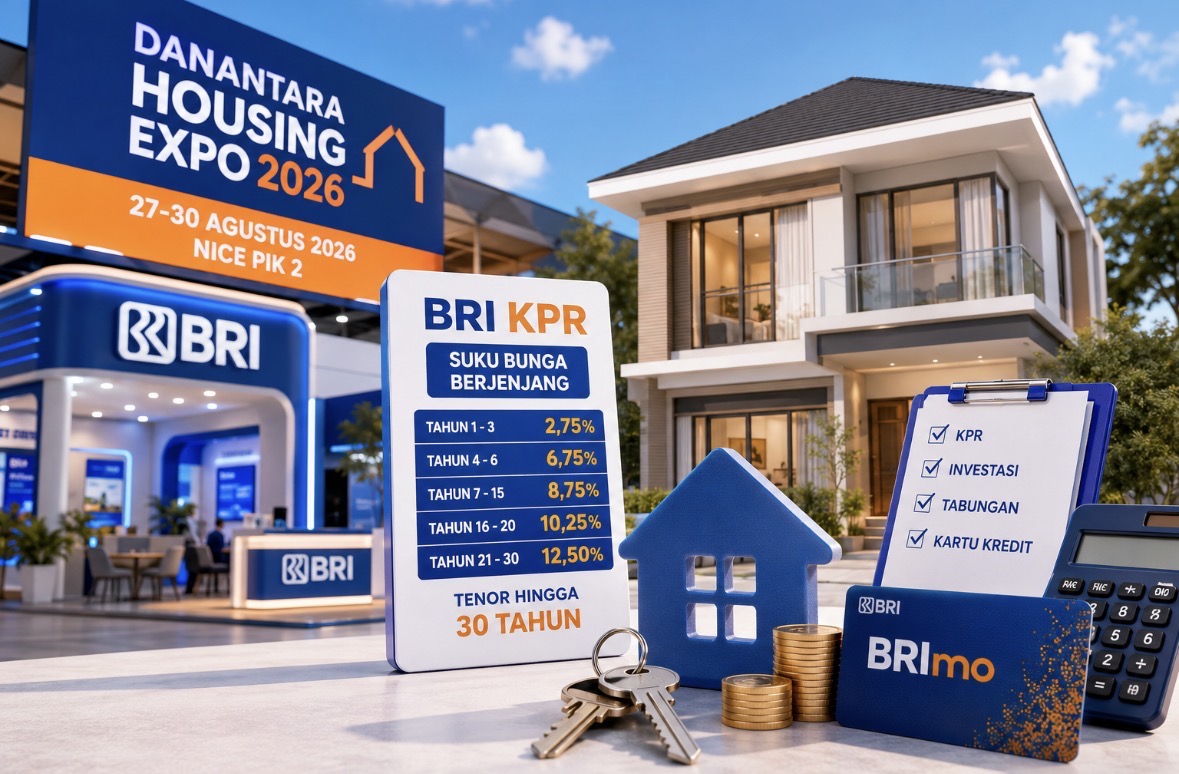 Danantara Housing Expo 2026 Hadirkan Solusi KPR BRI untuk Wujudkan Hunian Impian