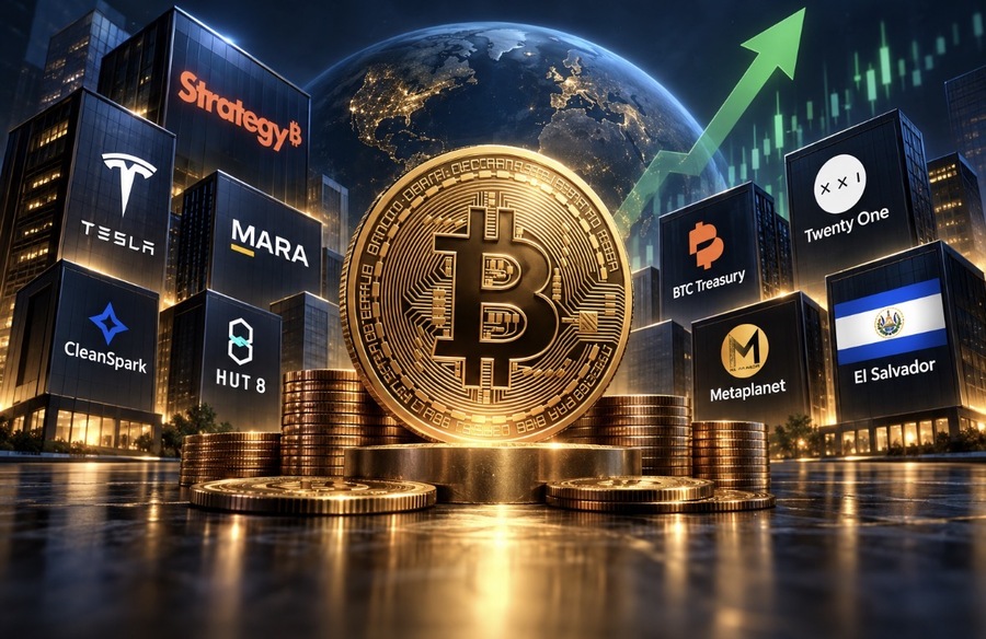 10 Pemegang Bitcoin Terbesar, Strategy Kuasai 845.050 BTC