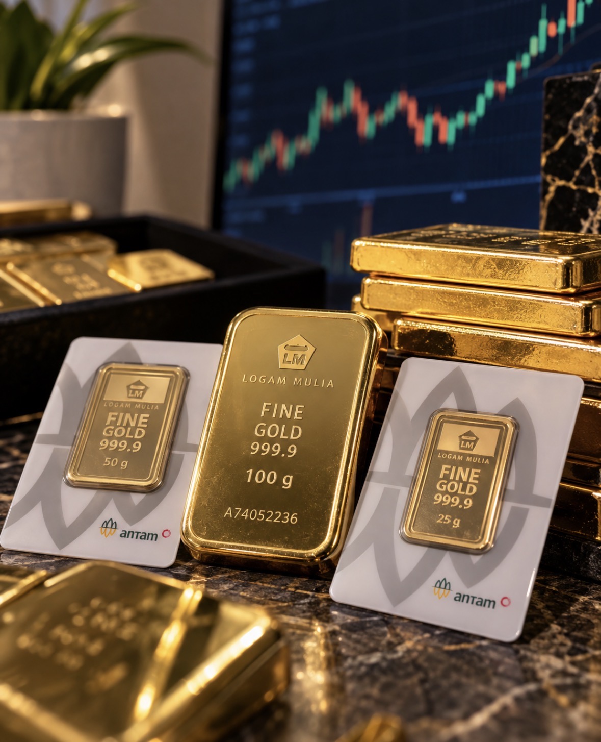 Harga Emas Antam Hari Ini Turun Rp2.000, Simak Rincian Harga 14 September 2026