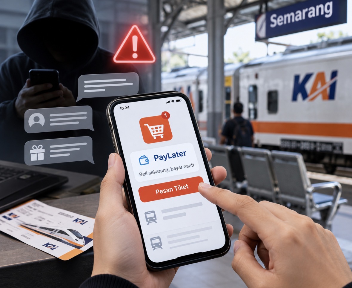 KAI Ingatkan Modus Penipuan PayLater untuk Pembelian Tiket Kereta