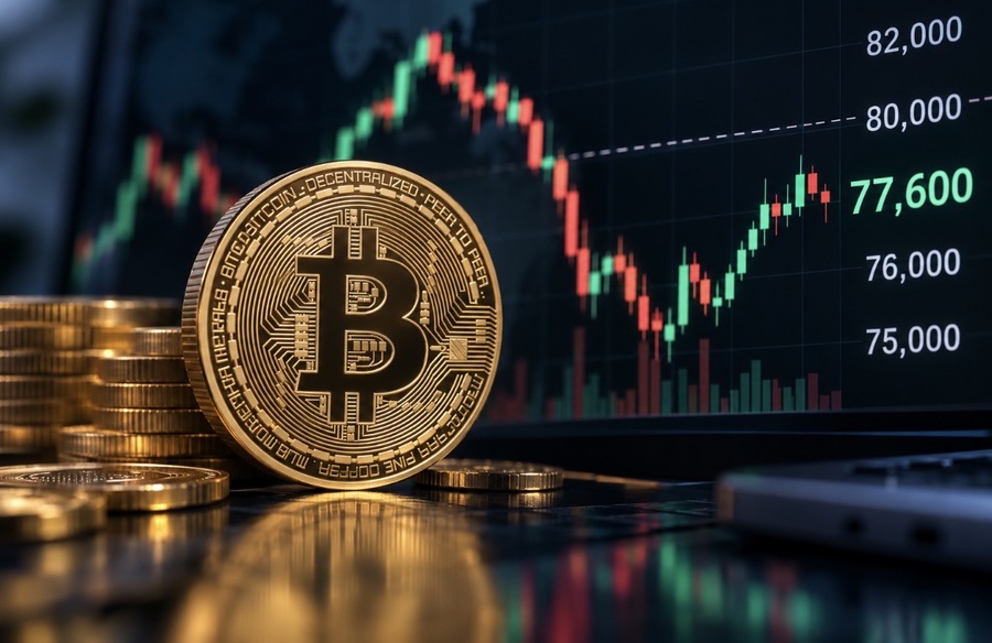 Harga Bitcoin Hari Ini Dekati US$77.600, Sulit Tembus US$80.000