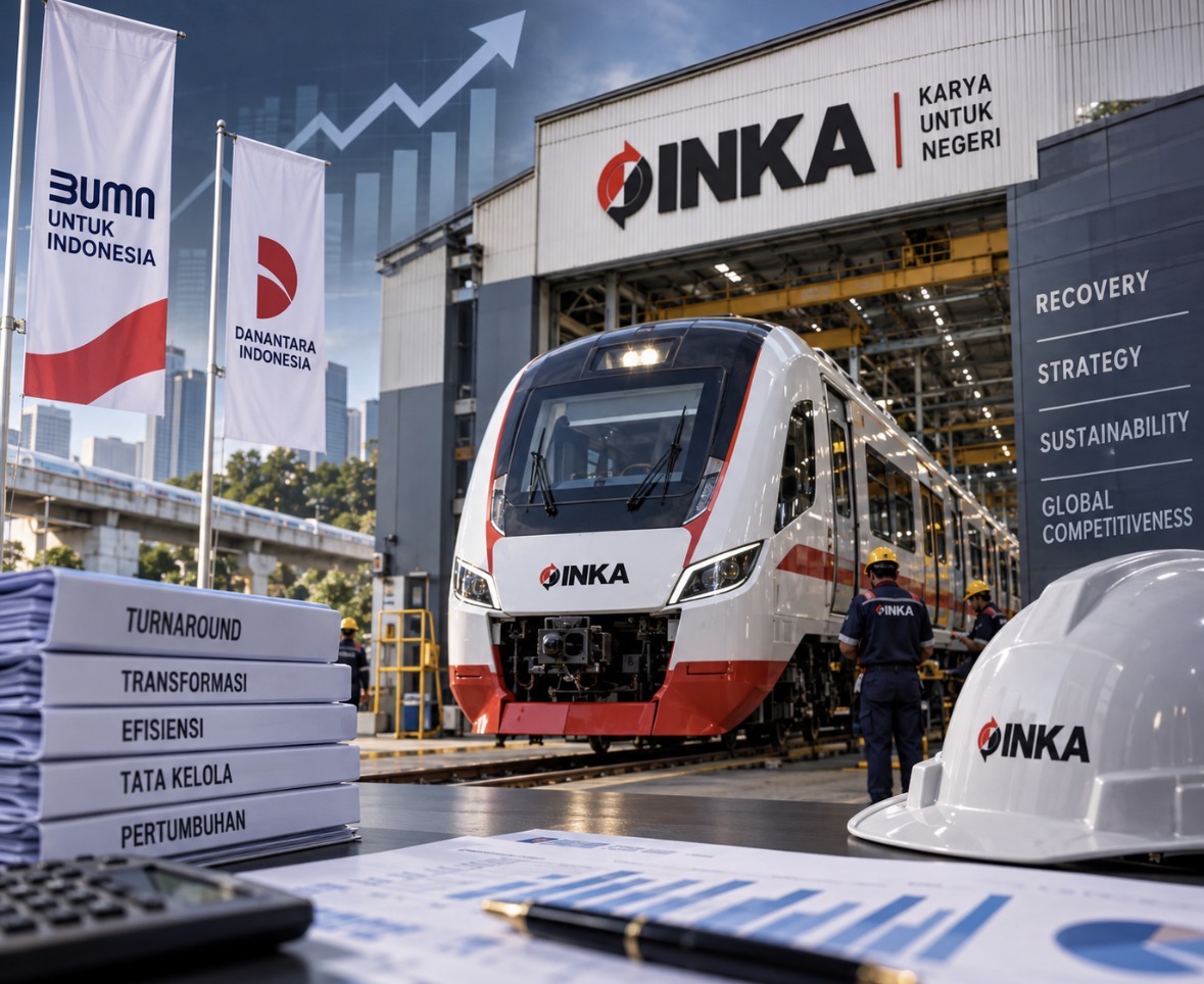 INKA Hadapi Tekanan Keuangan, Danantara Siapkan Strategi Turnaround