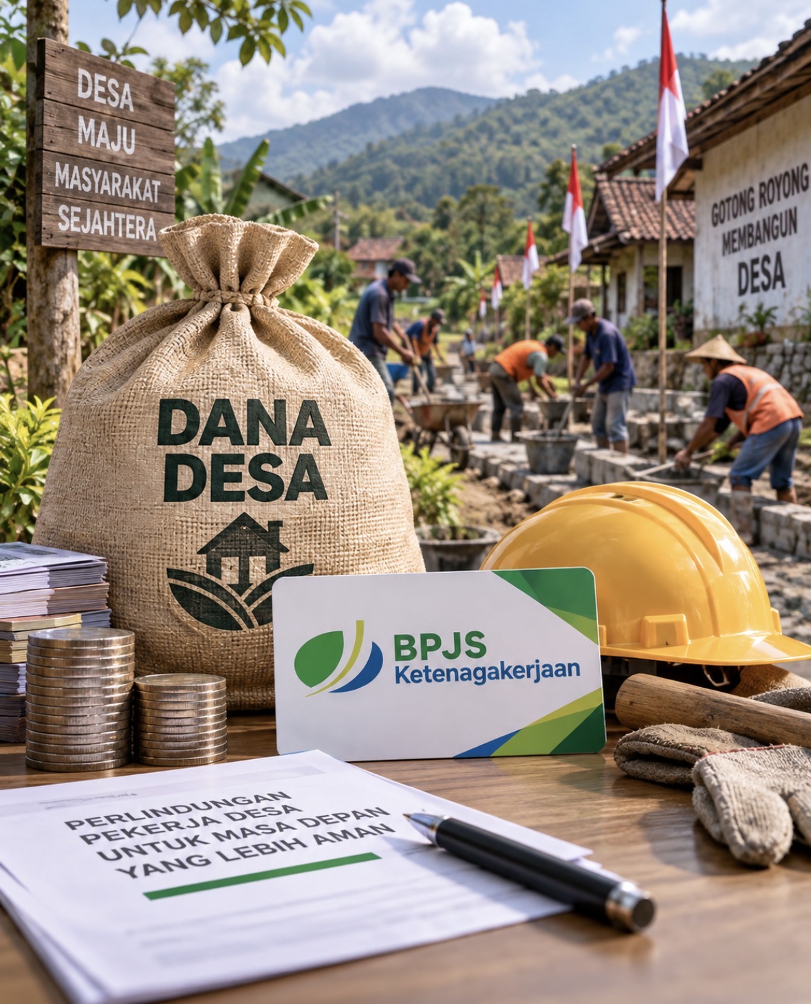 Dana Desa Bisa Digunakan untuk Bayar Iuran BPJS Ketenagakerjaan Pekerja Informal