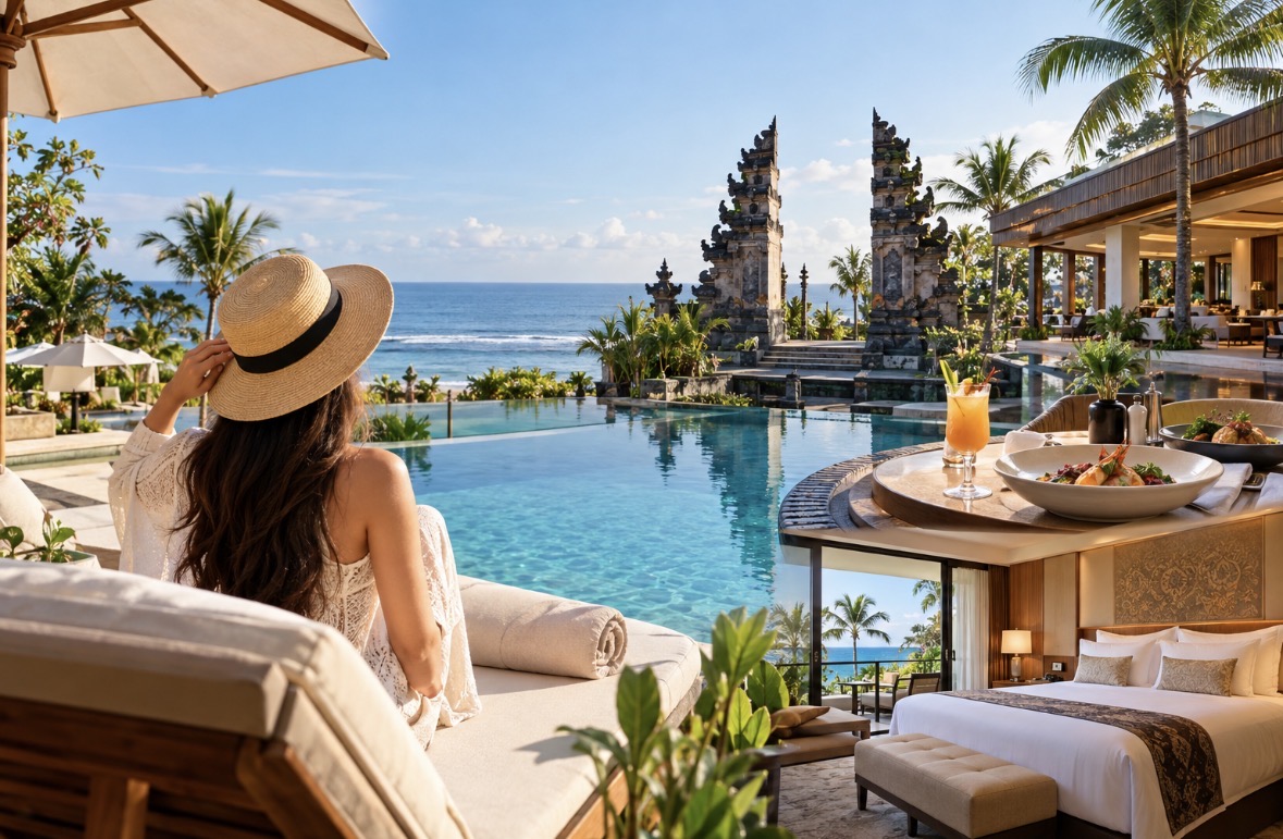 BRI Prioritas dan Private Dapatkan Privilege Eksklusif Menginap dan Dining di Bali