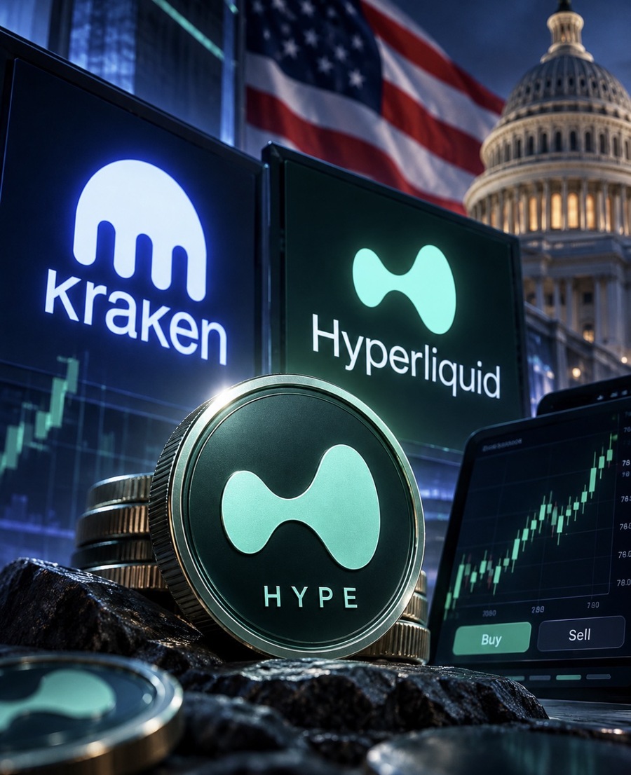 Kraken Siapkan Perdagangan Hyperliquid HYPE Perpetual Futures di AS