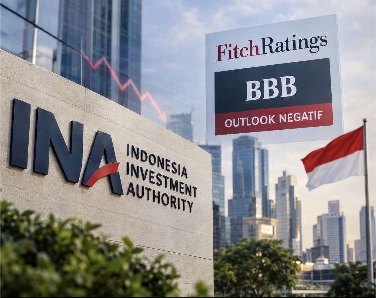 Fitch Pertahankan Rating INA di BBB, Outlook Negatif Jadi Sorotan Pasar