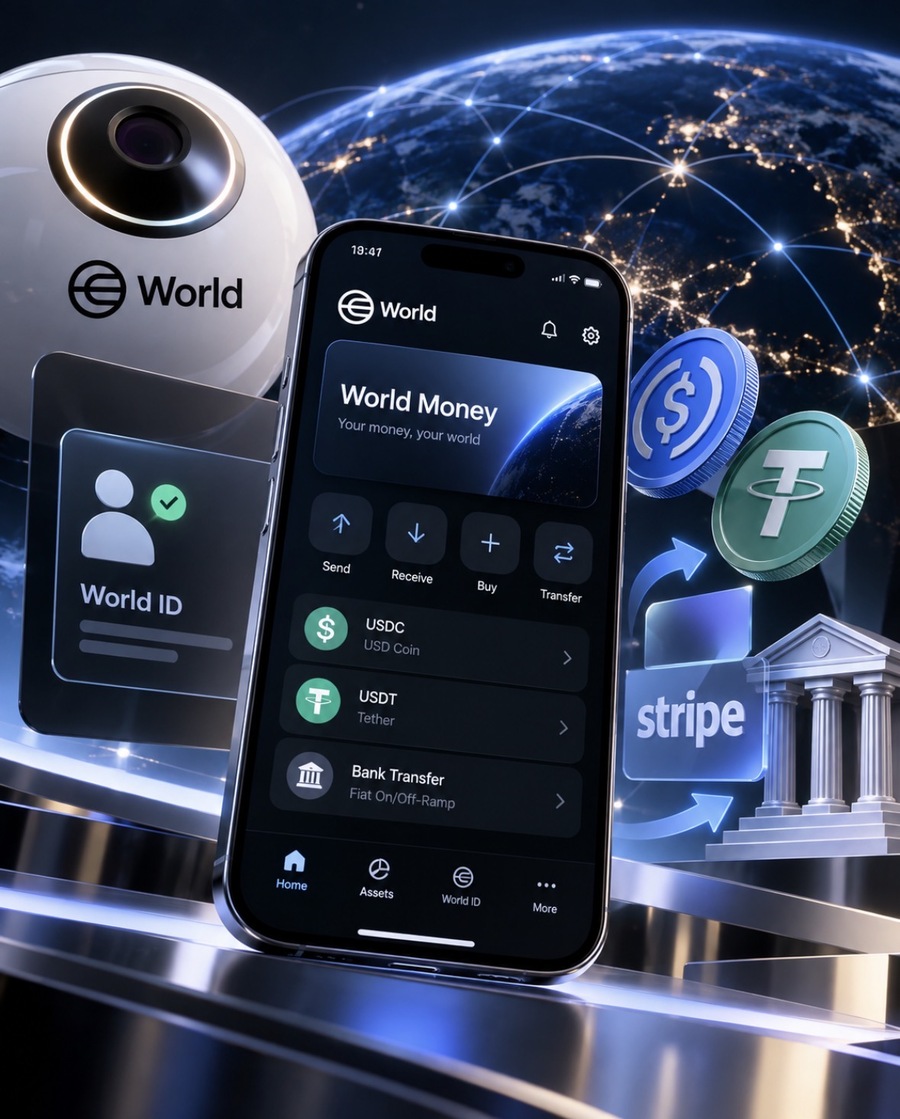 World Luncurkan World Money, Dompet Digital Self-Custody untuk Stablecoin dan Transfer Bank