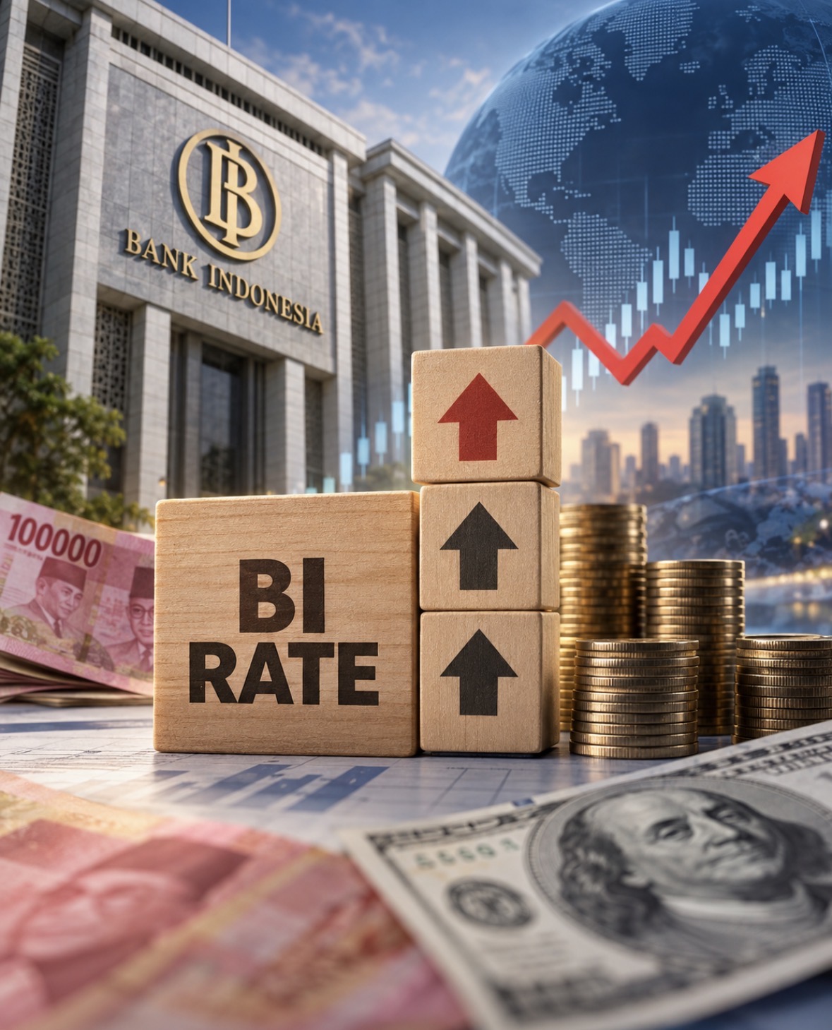 BI Rate Diprediksi Naik 25 Bps pada September 2026, Rupiah dan Inflasi Jadi Perhatian