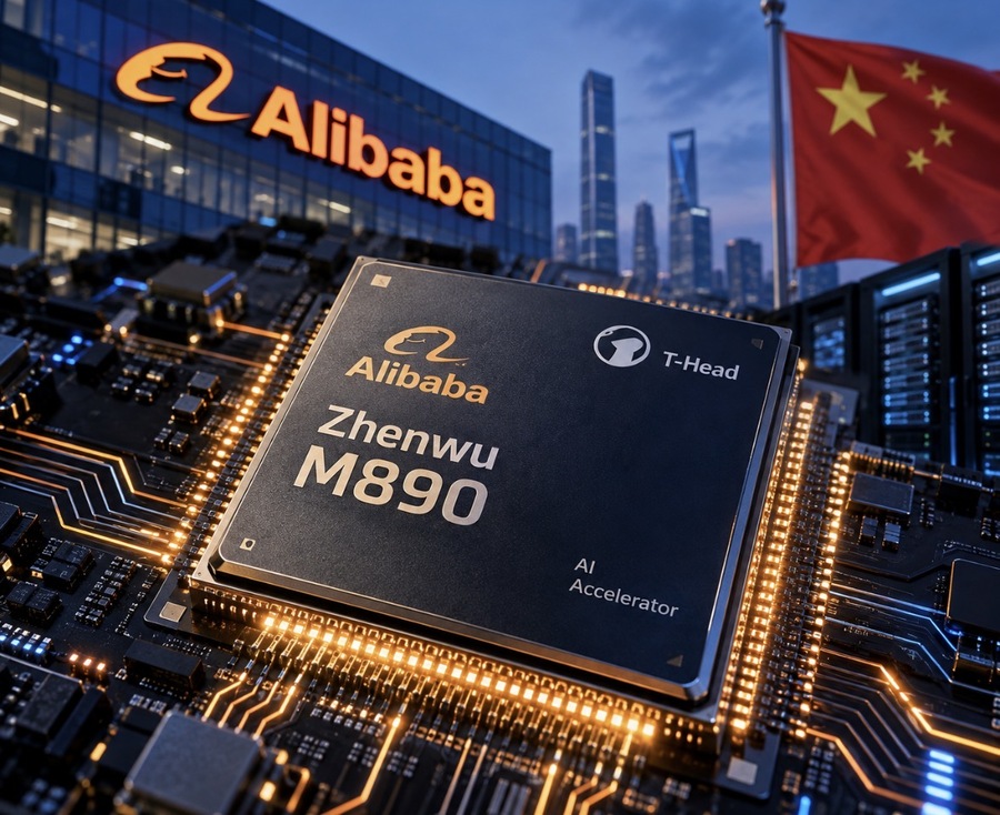 Alibaba Luncurkan Chip AI Zhenwu M890, Performa 3 Kali Lipat dari Generasi Sebelumnya