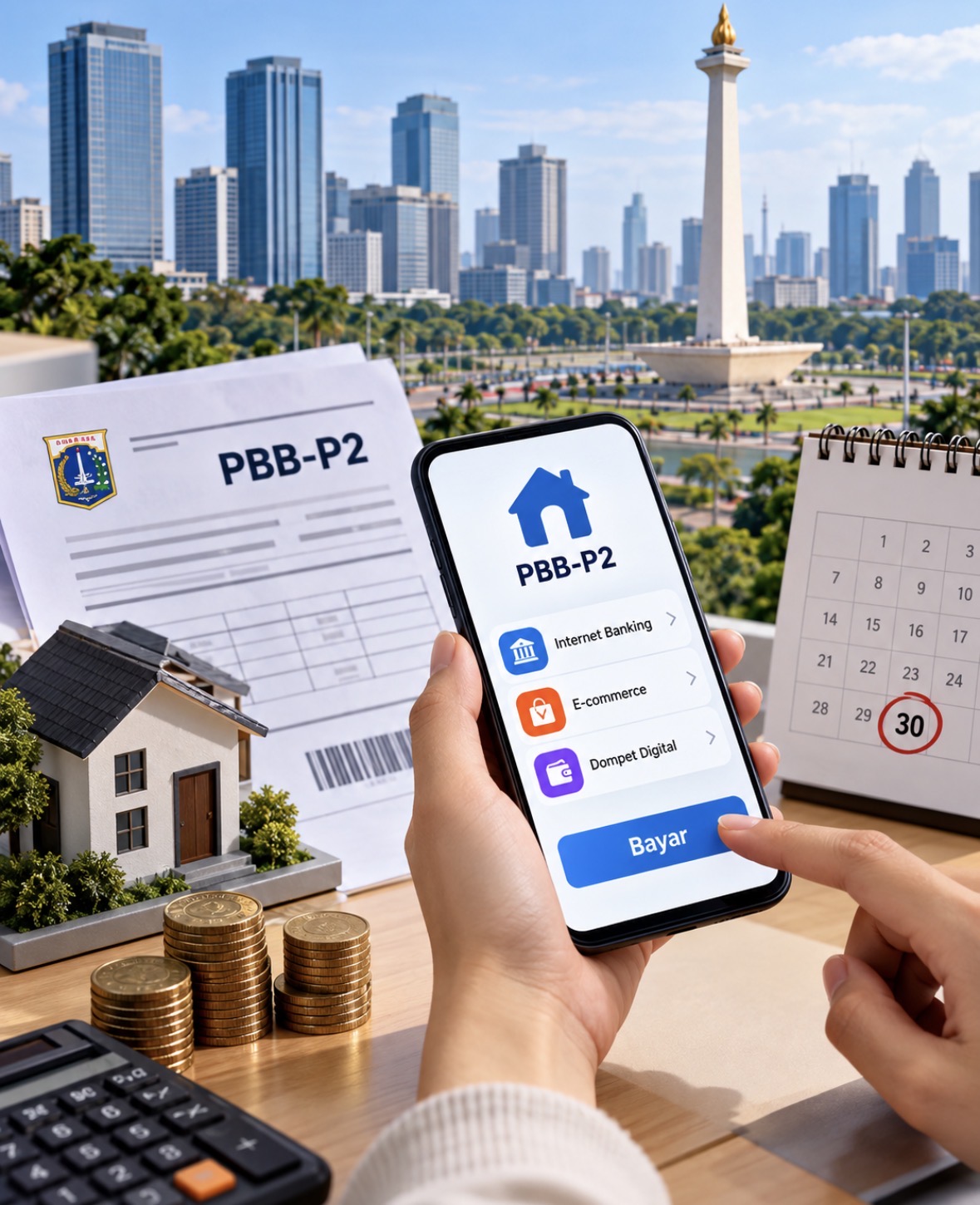 Bayar PBB-P2 DKI Jakarta Sebelum 30 September 2026, Ada Keringanan 5%