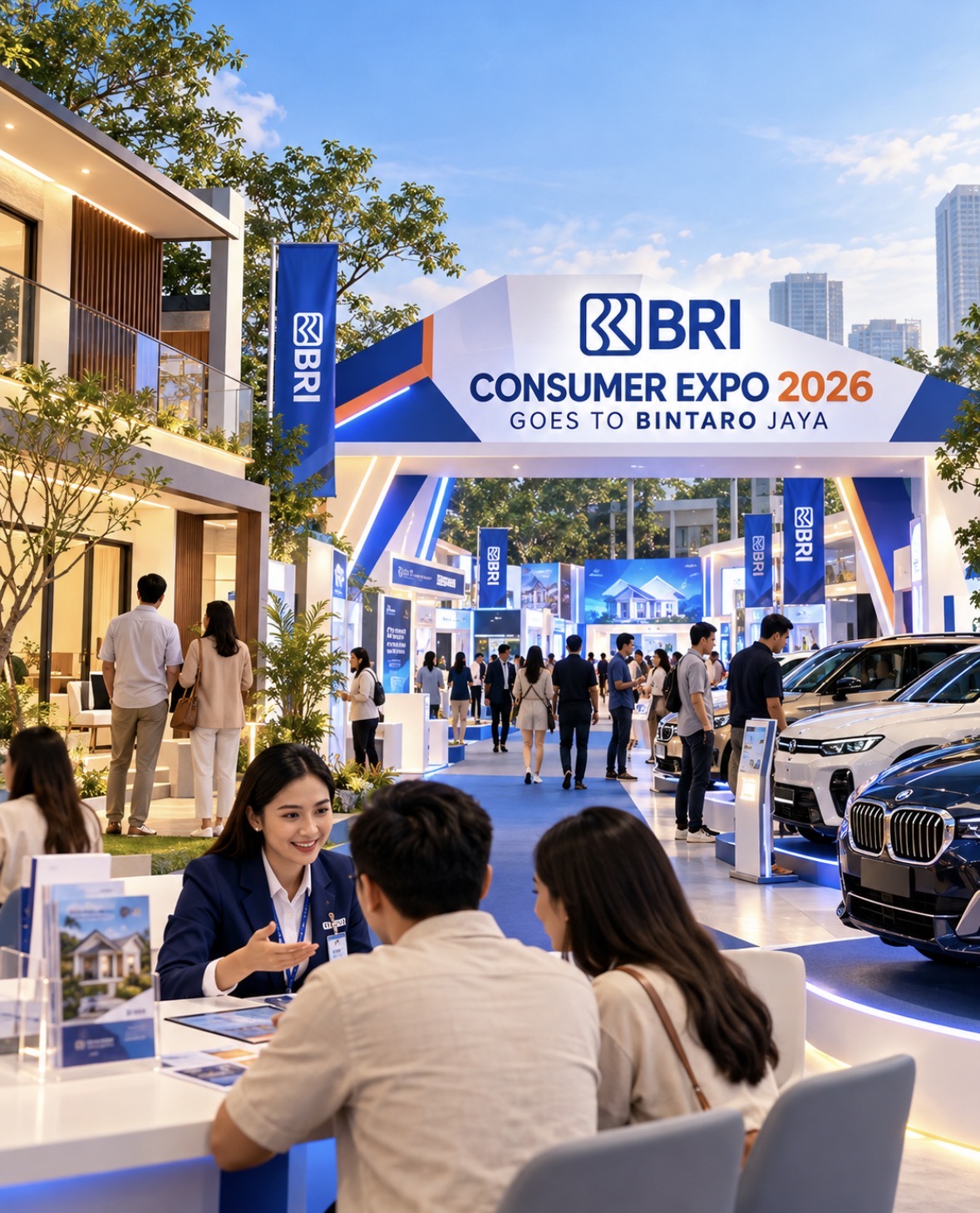 BRI Consumer Expo 2026 di Bintaro Jaya Hadirkan Promo KPR dan KKB