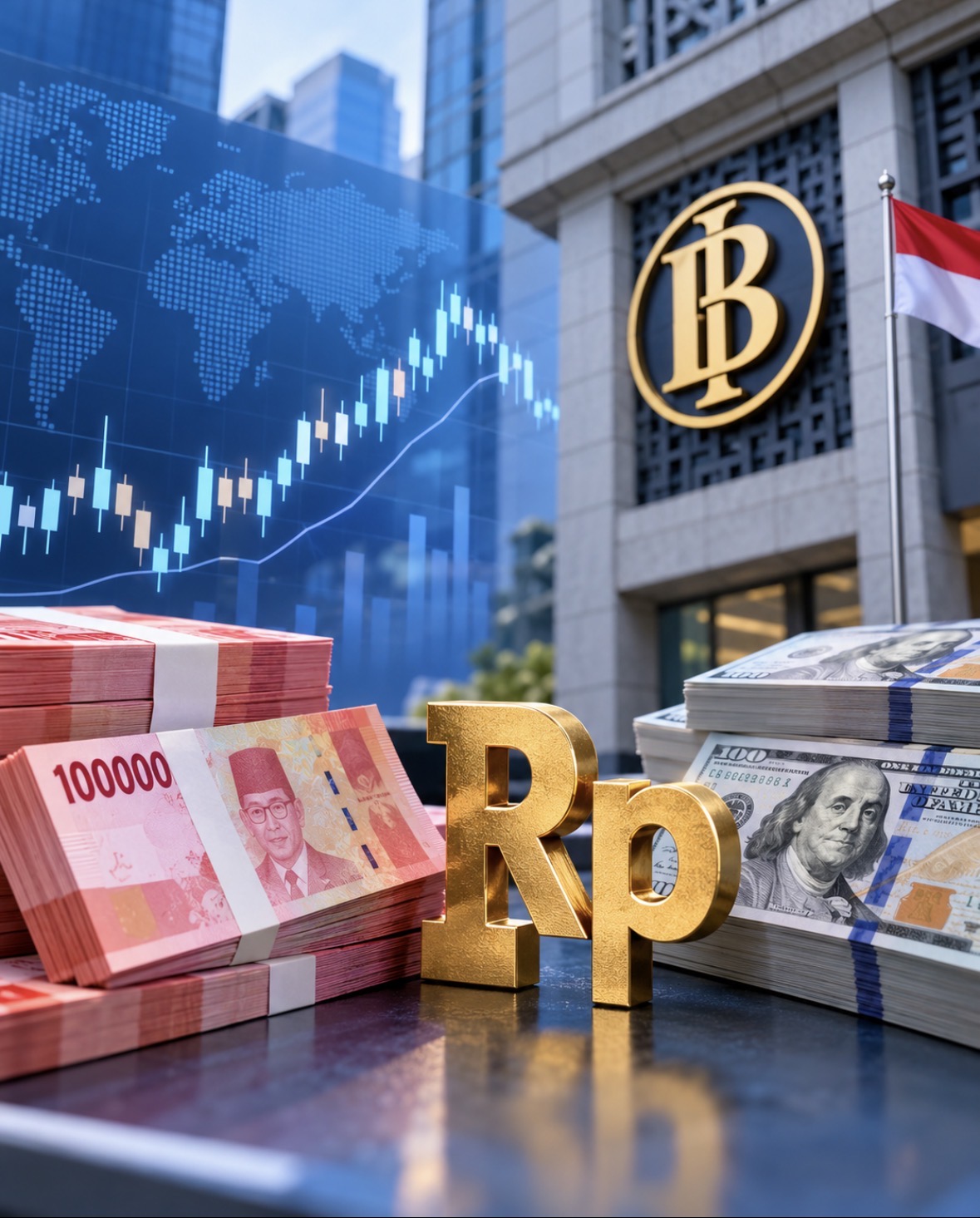 BI Perkuat Strategi Stabilkan Rupiah, Andalkan Spot hingga DNDF dan LCT