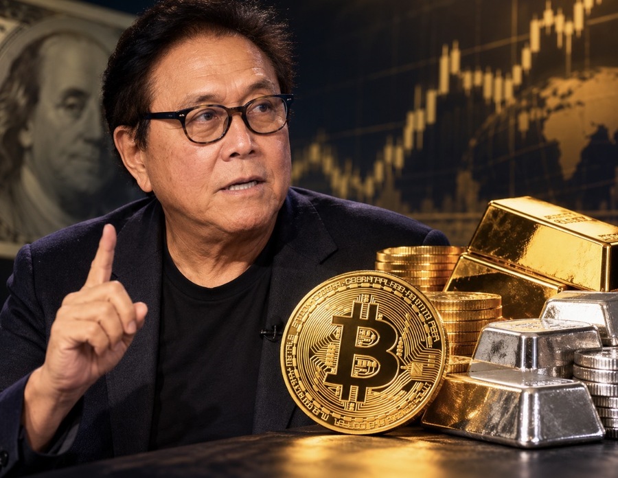 Robert Kiyosaki Sebut Bitcoin, Emas, dan Perak sebagai “Asuransi” Hadapi Krisis Keuangan