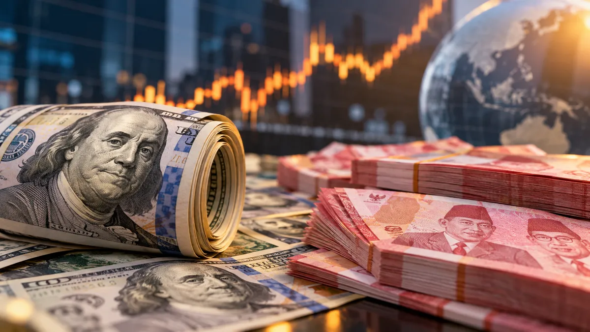 Rupiah Melemah ke Rp17.917 per Dolar AS, Pasar Cermati Konflik Timur Tengah dan Data Ekonomi AS