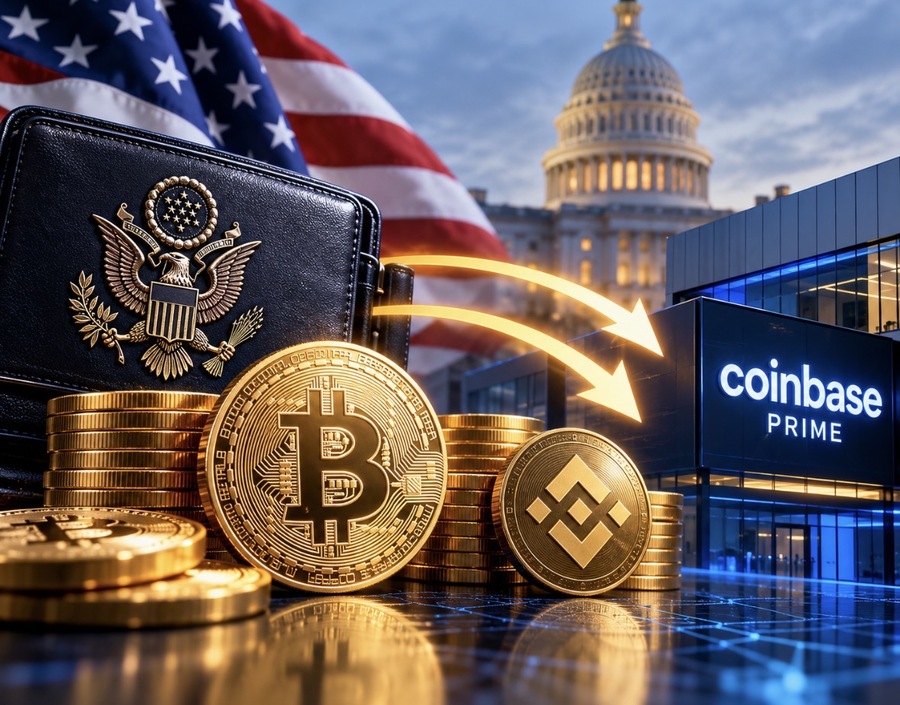 US Government Pindahkan Bitcoin Rp1,1 Triliun ke Coinbase Prime, Apakah Akan Dijual?