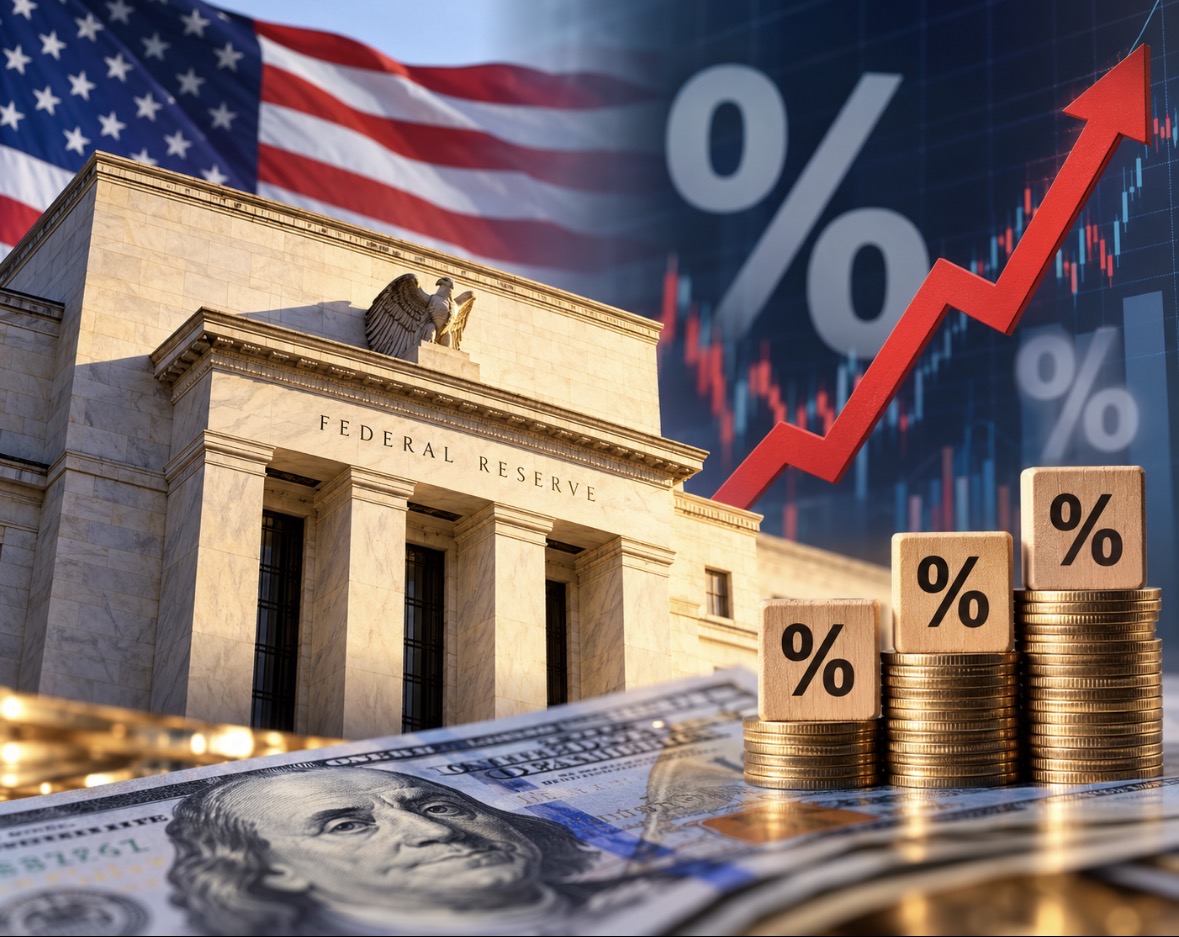 The Fed Beri Sinyal Naikkan Suku Bunga Lagi Sebelum Akhir 2026