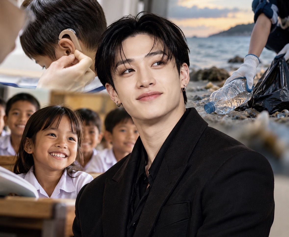 Bang Chan Stray Kids Donasikan Rp3,9 Miliar untuk Anak-anak dan Lingkungan
