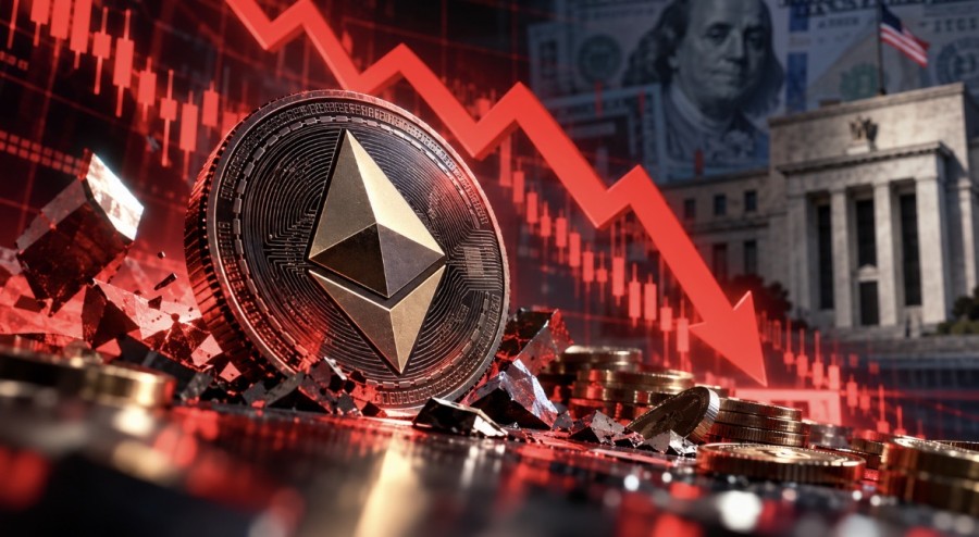 Harga Ethereum Turun 6% ke US$2.350, Likuidasi Long Binance Tembus US$106 Juta