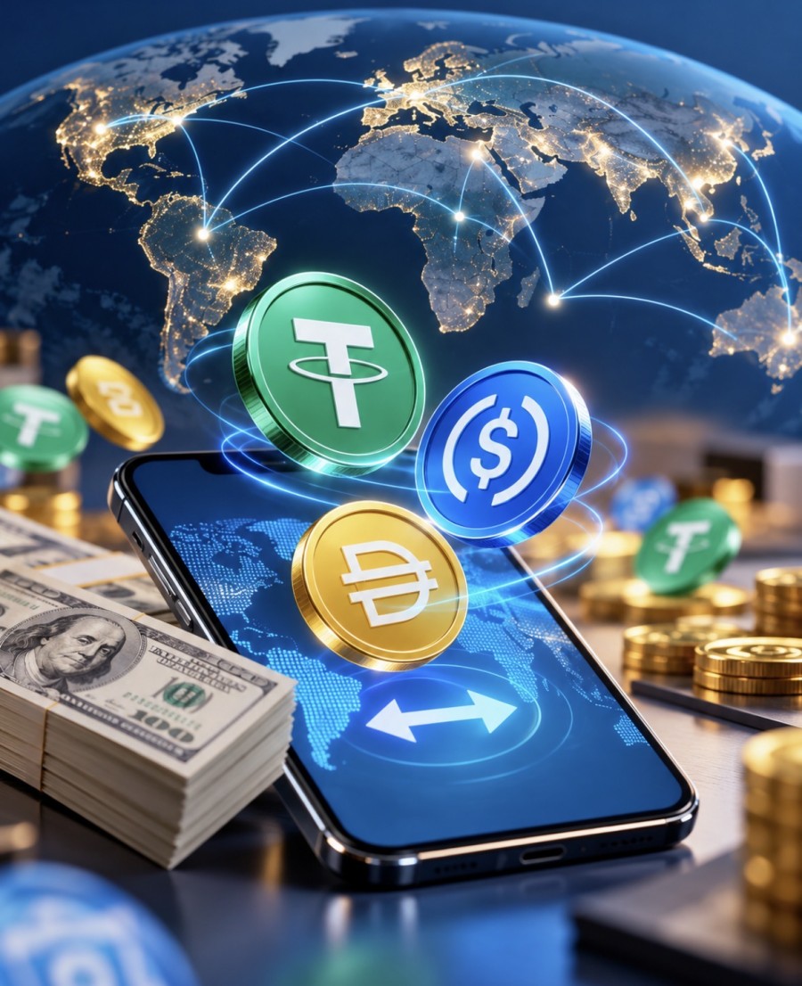Stablecoin Pangkas Biaya Transfer Internasional hingga 84%, Ini Data Terbarunya