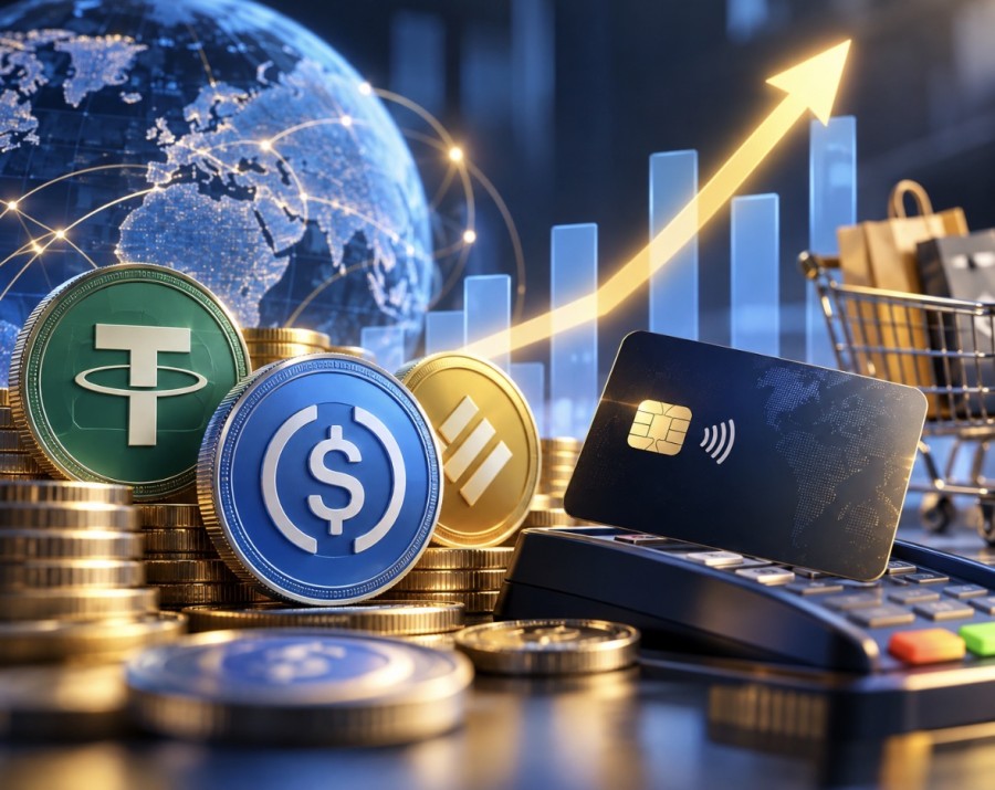 Volume Pembayaran Stablecoin Melonjak 45% pada 2026, Tembus US$482 Miliar