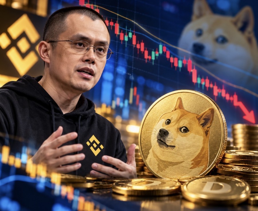 Harga Dogecoin Melemah ke US$0,08, CZ Binance Soroti Perjalanan DOGE dari Meme ke Aset Digital