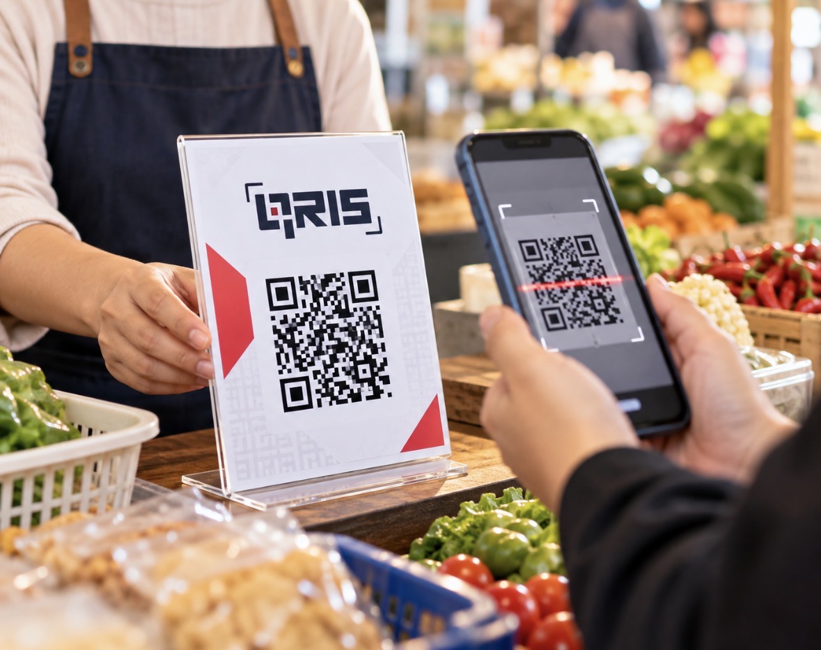 Merchant QRIS Capai 44,86 Juta, UMKM Mendominasi tetapi Transaksi Masih Perlu Ditingkatkan